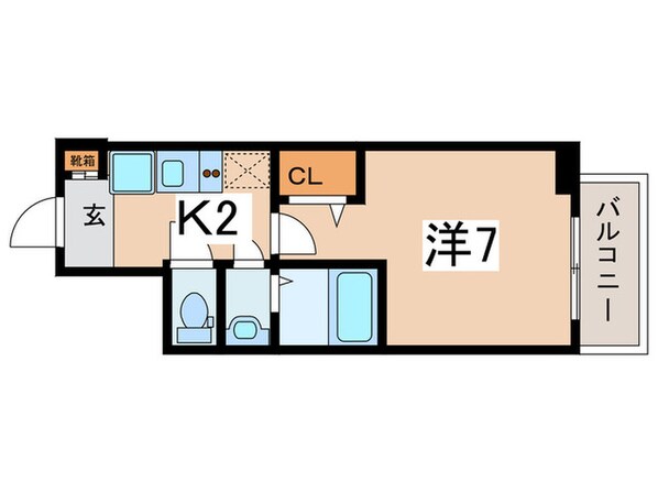 La・Liberta阿倍野の物件間取画像